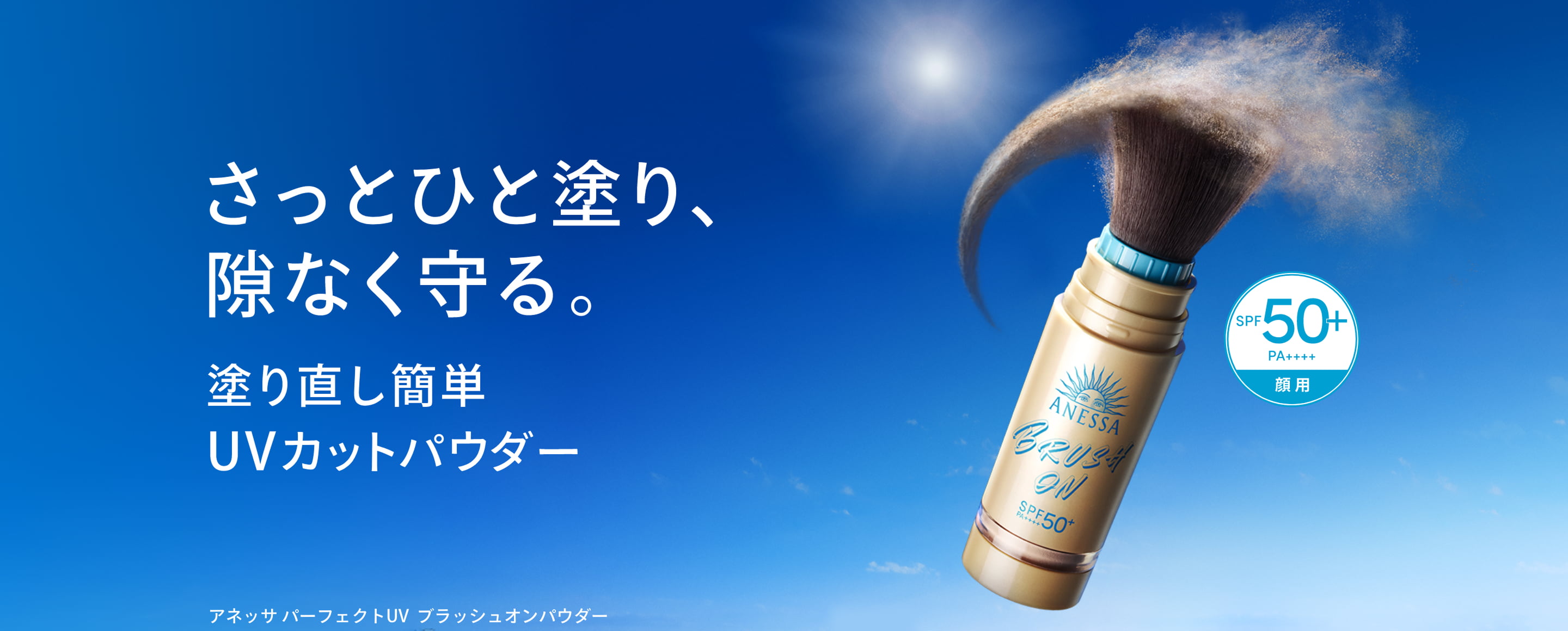 {"ja":"さっとひと塗り、隙なく守る。"}