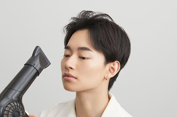 「さわやか＆好印象」にしたい時の前髪セット方法