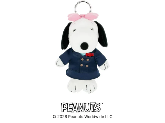ベル マスコットチャーム画像 PEANUTSロゴ