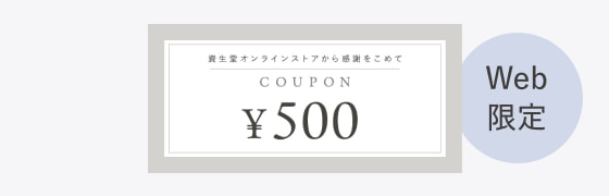 Web限定 500円クーポン