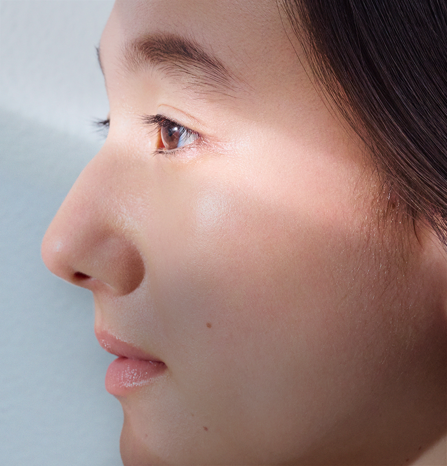 女性のクロースアップの画像