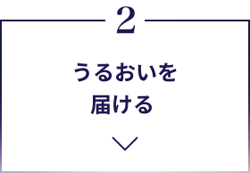 2.うるおいを届ける